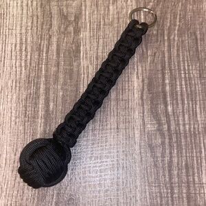 Monkey fist keychain (Black)